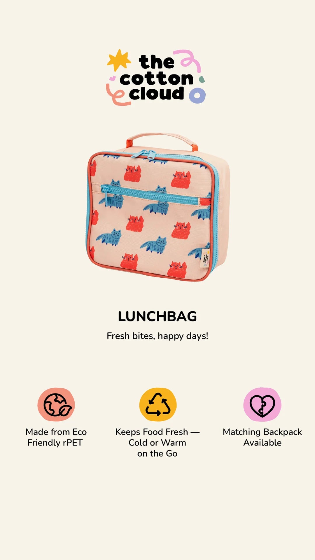 Lunchbag Croc Rock