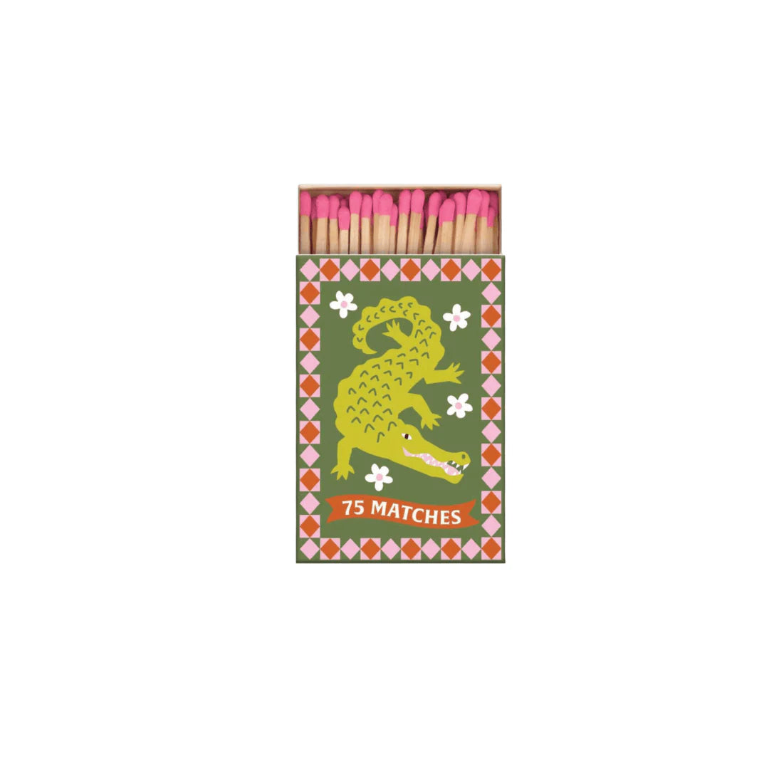 Boîte d'allumettes "Croco"