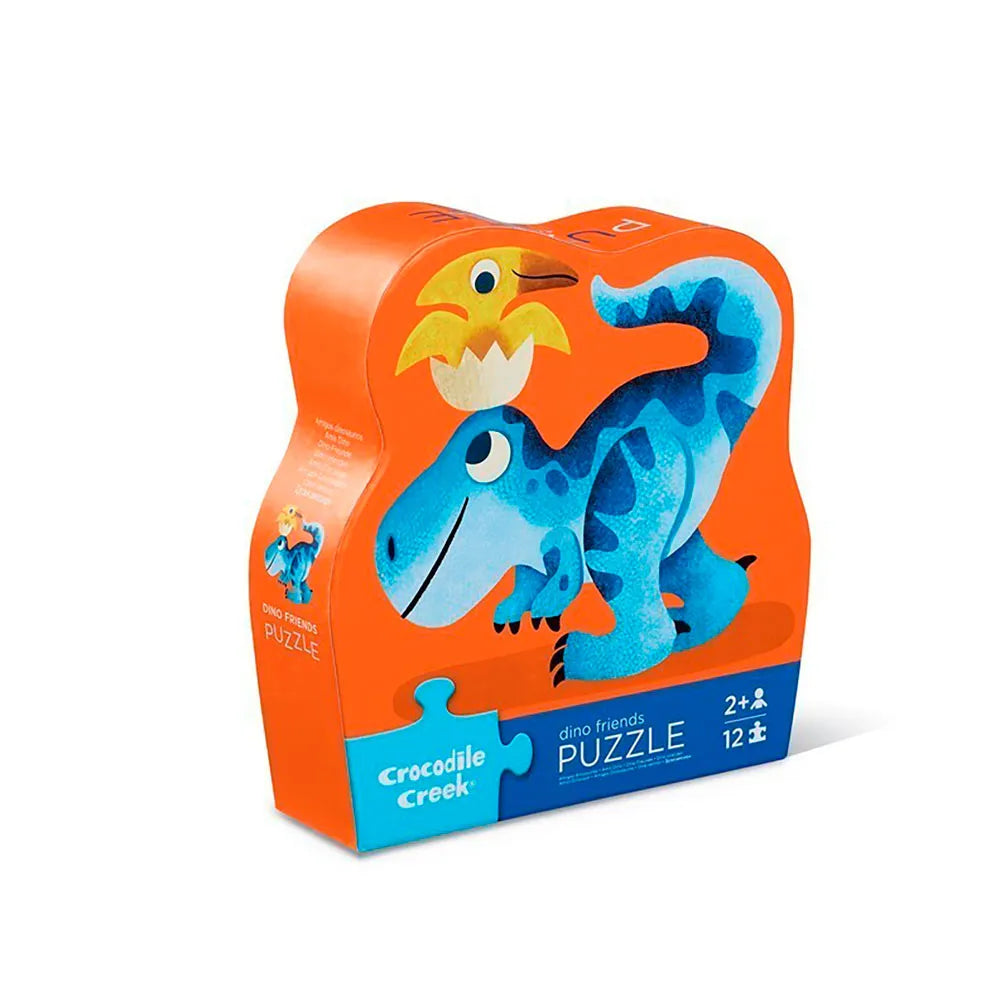 Mini Puzzle - 12 pièces - Amis Dino