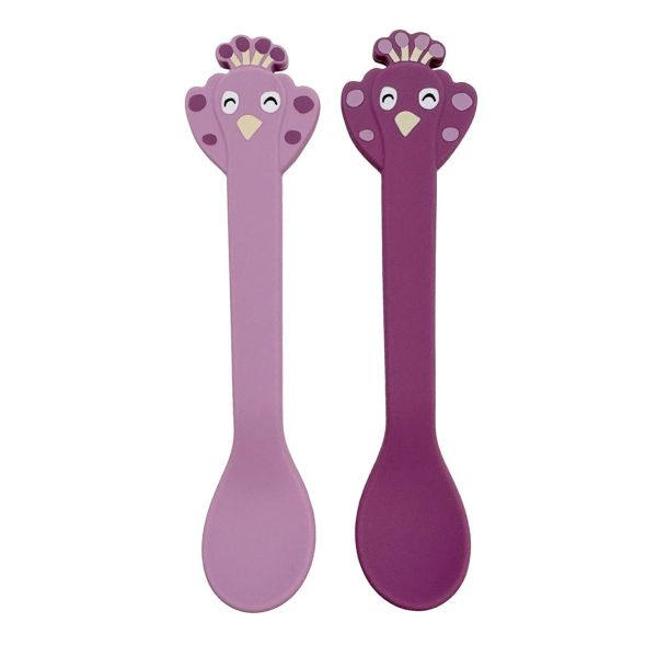 Cuillère silicone 2-pack - Mrs. Paon