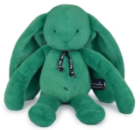 PELUCHE LAPIN MELOE 37CM -  VERT PRAIRIE