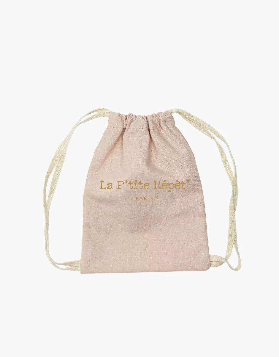 Sac de danse « La P’tite Répèt' » rose nude pour poupée