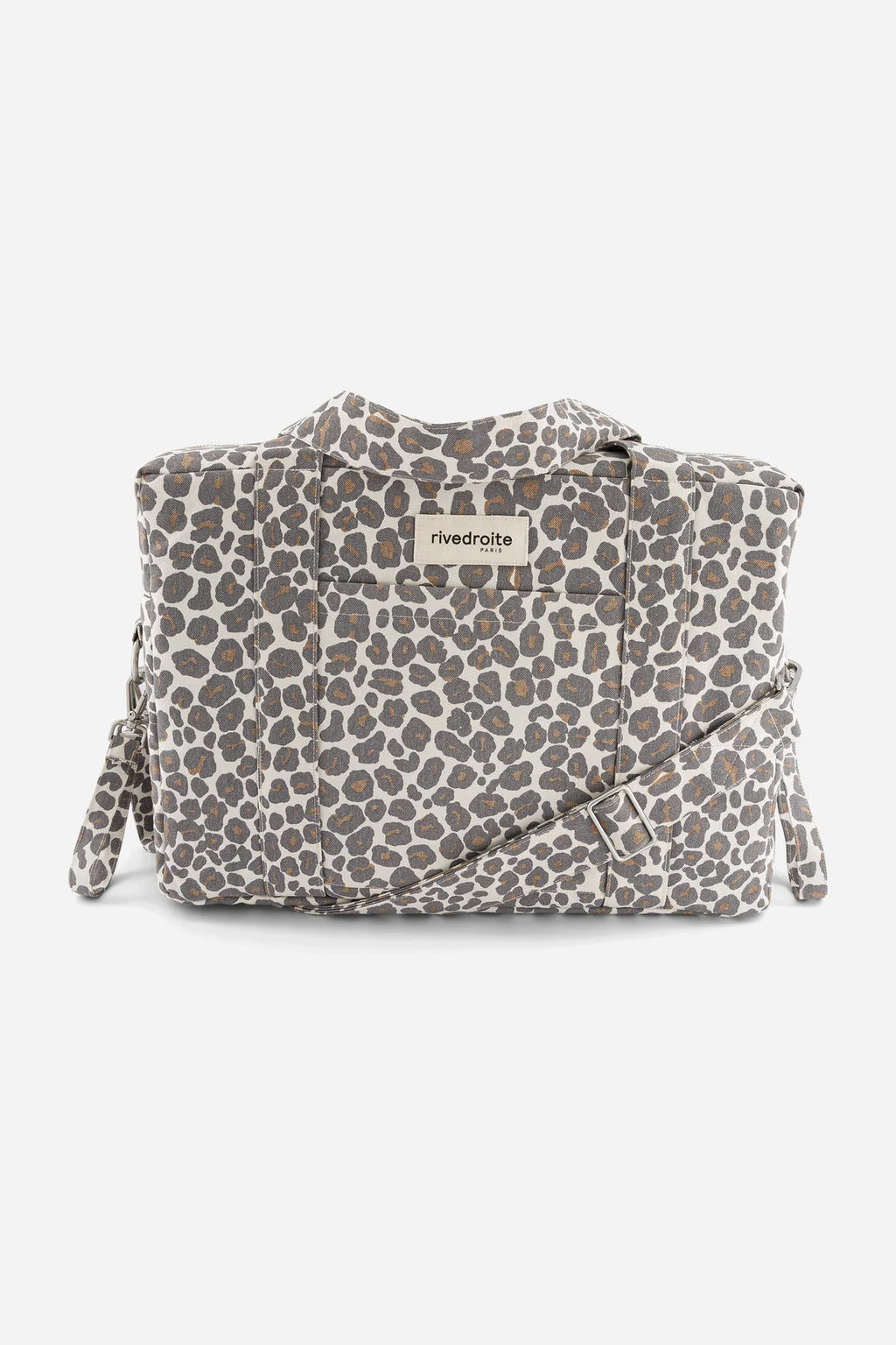 SAC À LANGER DARCY - LÉOPARD GRIS