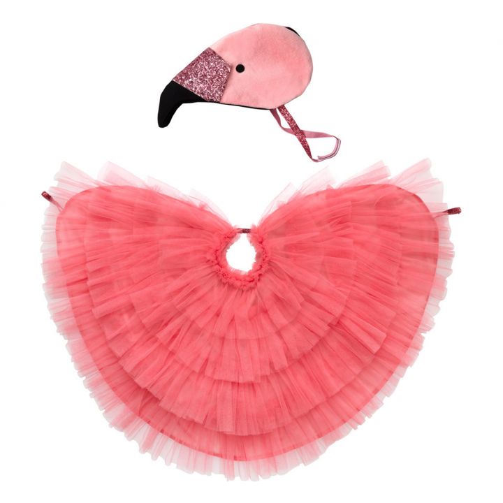 Costume de flamant rose