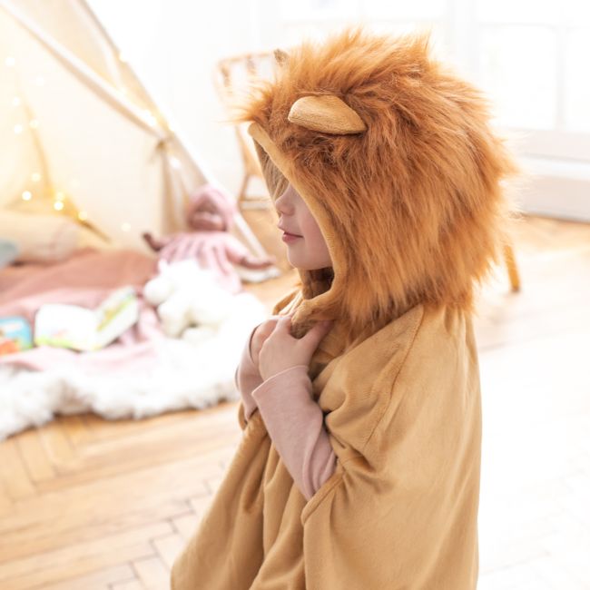 Déguisement cape Lion 4-5 ans