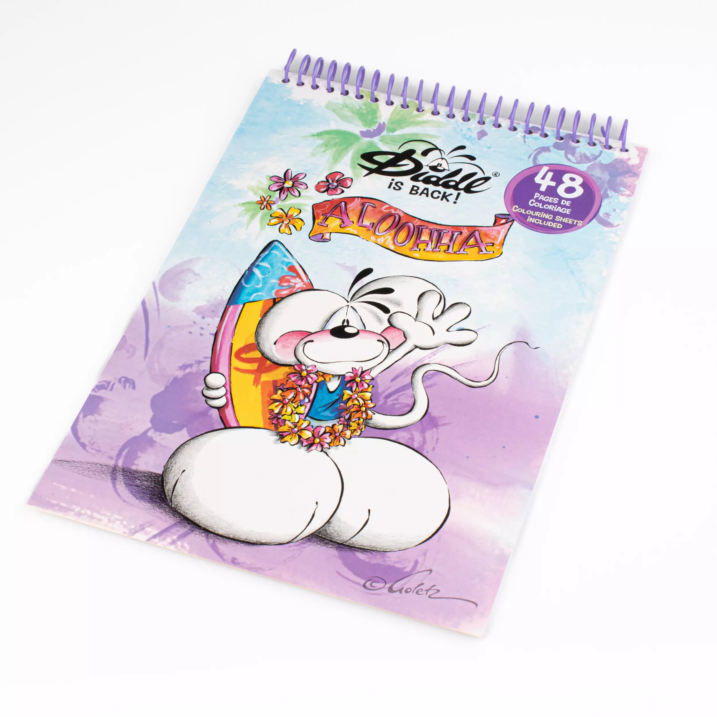 Cahier de coloriage A4 Diddl