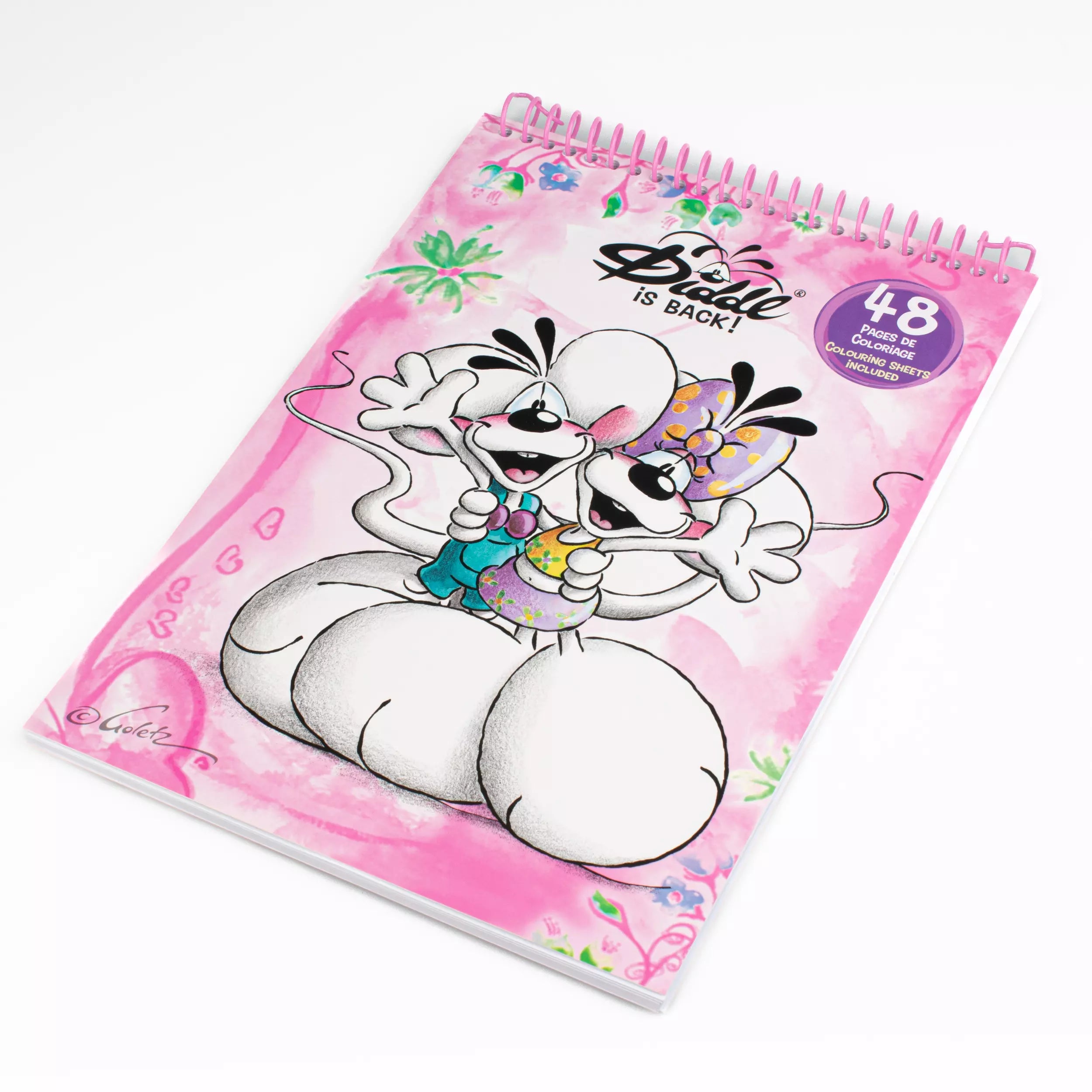 Cahier de coloriage A4 Diddl