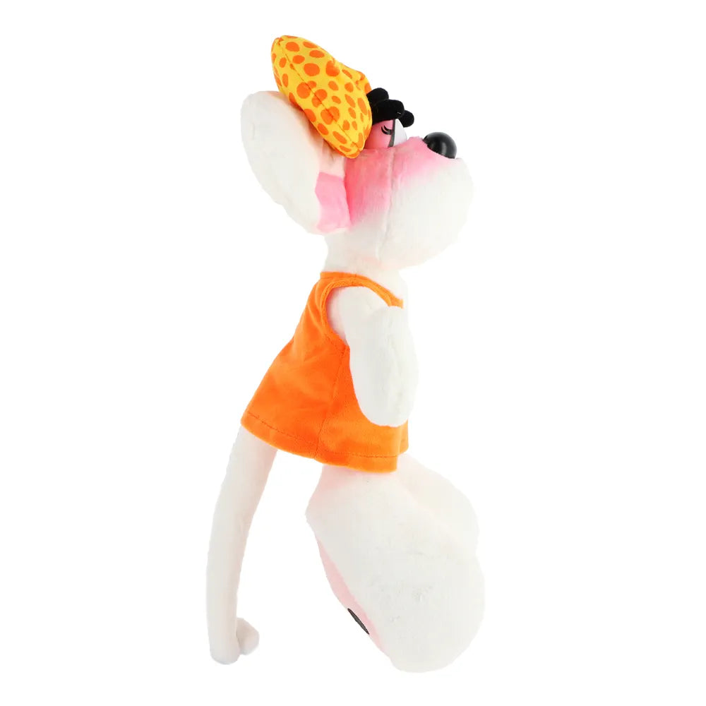 Peluche Diddlina en robe orange 30cm