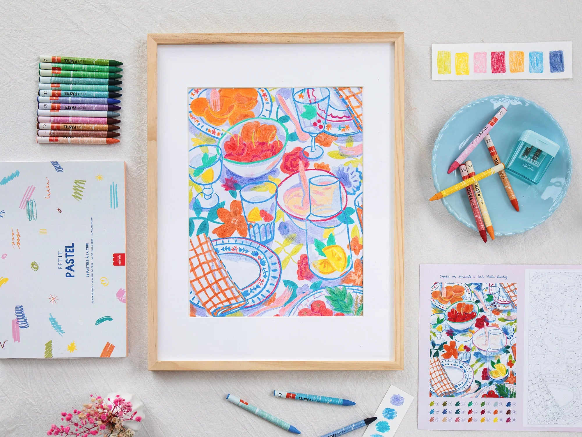 PETIT PASTEL - COMME UN DIMANCHE