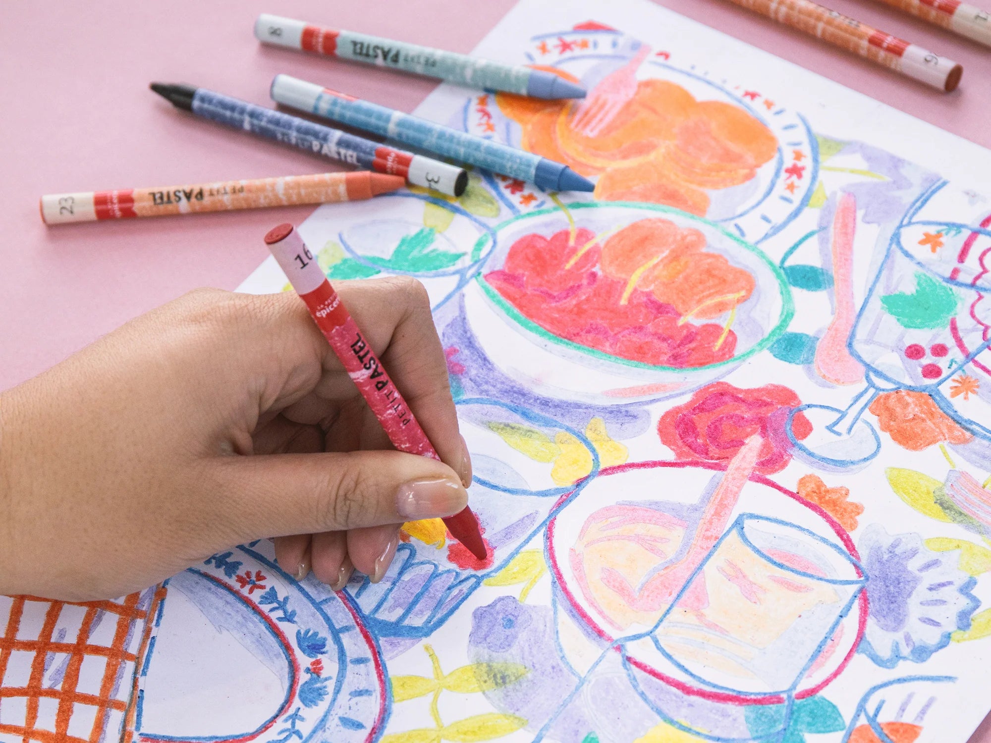 PETIT PASTEL - COMME UN DIMANCHE