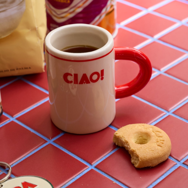 Tasse à café en céramique "Ciao" - Dolce Vita