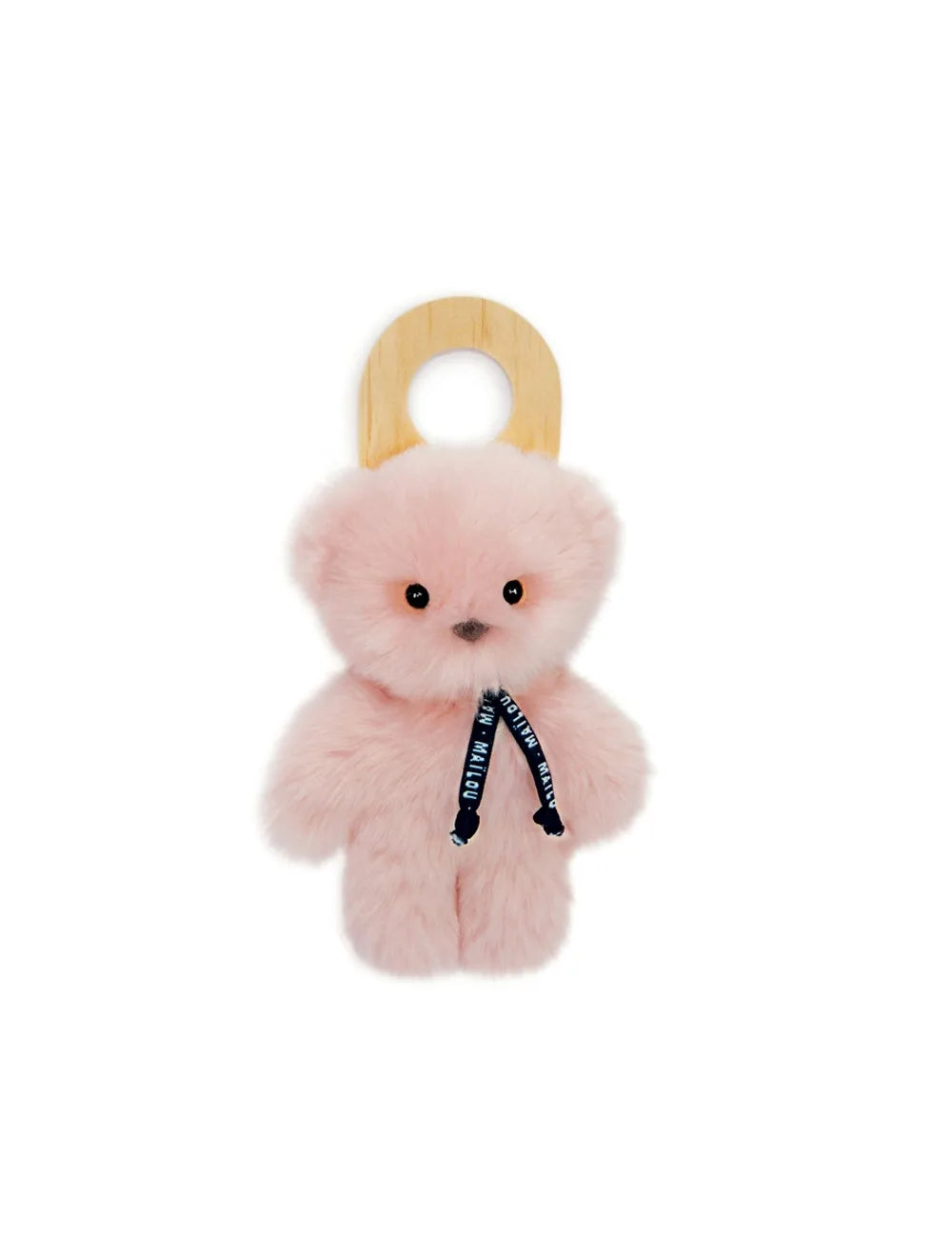 Doudou Ours – Le petit Frenchie – Rose