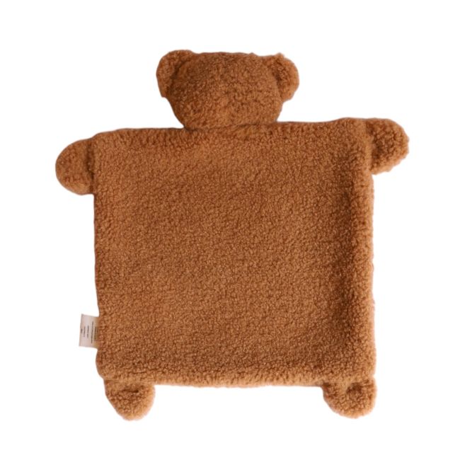 Doudou plat ourson marron - Petit déj