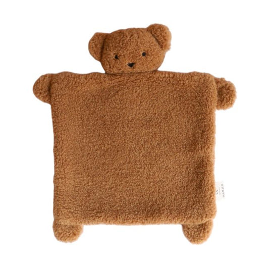 Doudou plat ourson marron - Petit déj