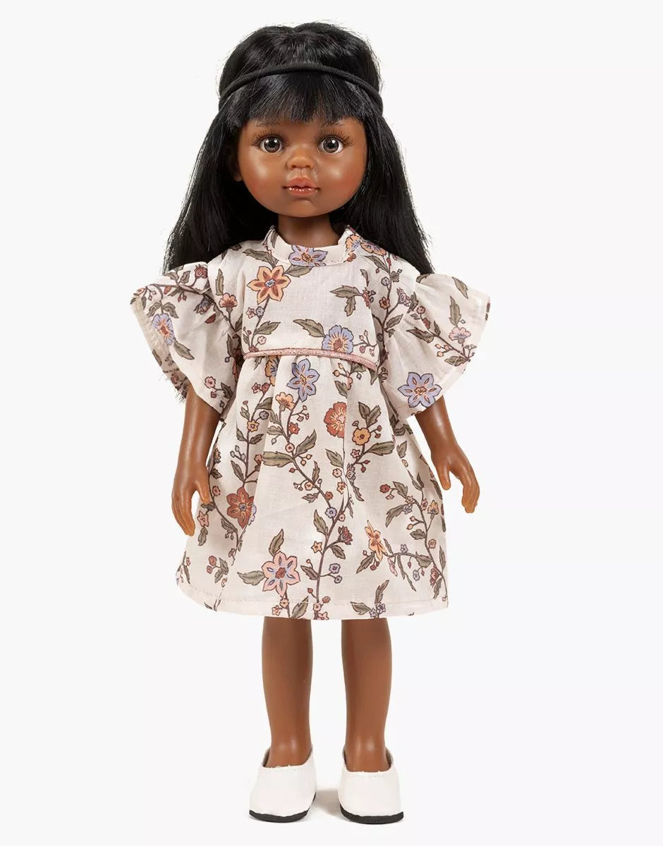 Amigas – Robe Daisy en coton Gisèle avec passepoil