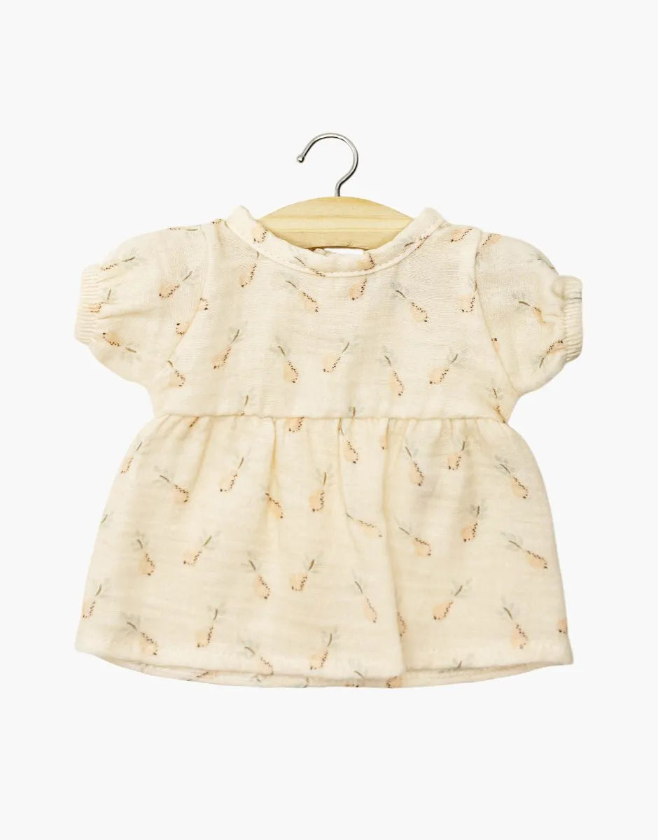 Babies - Robe Faustine à manches ballons en gaze  de coton Hélène - MINIKANE