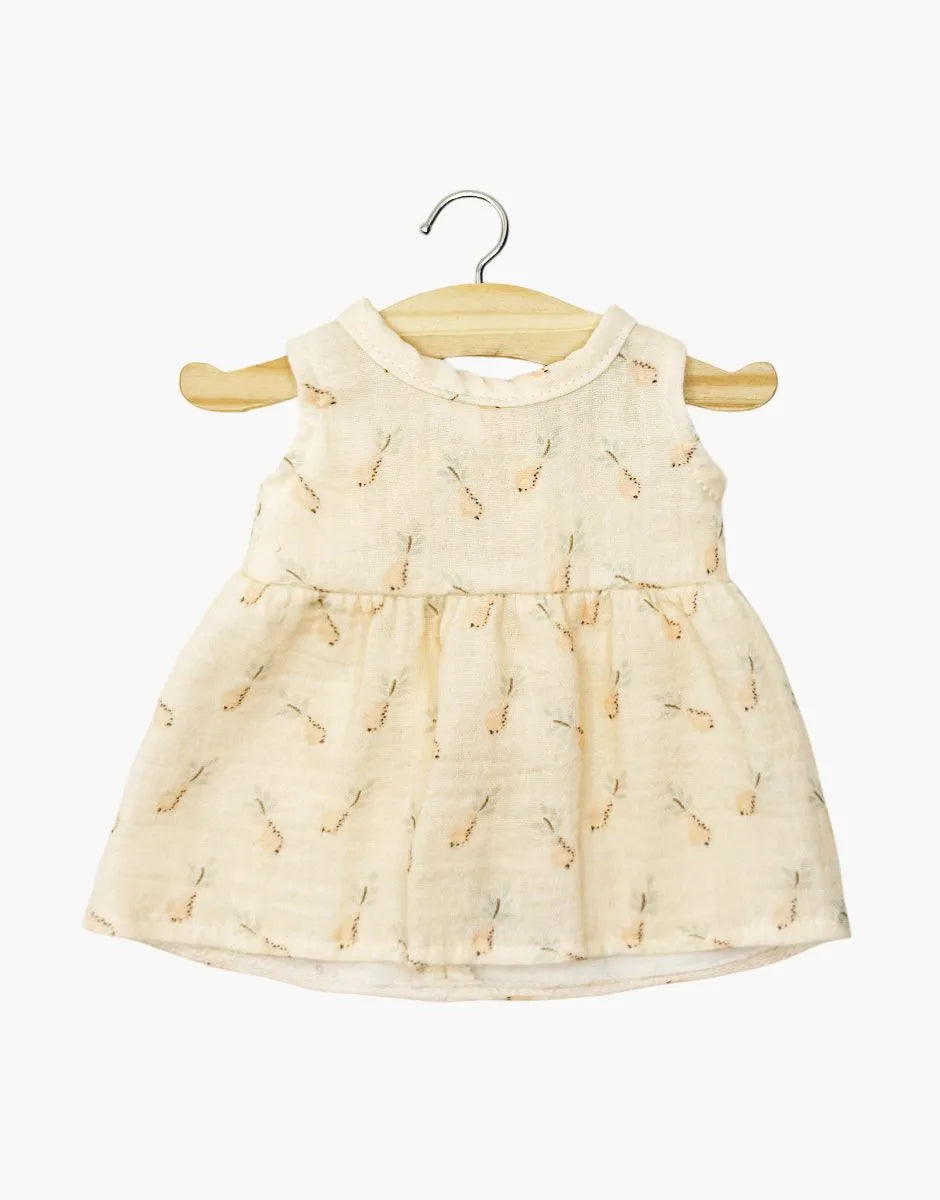 Robe Faustine sans manches en gaze de coton  Hélène - MINIKANE