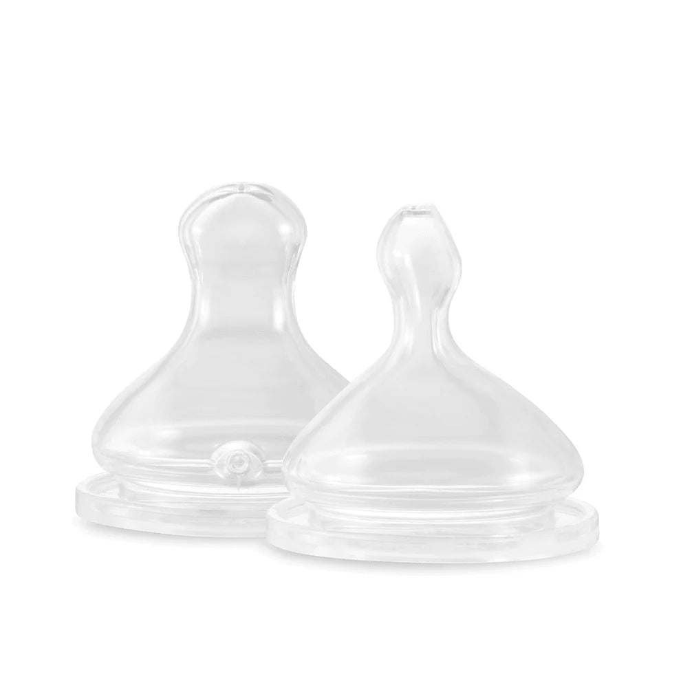 Lot de 2 Tétines Physiologiques Débit Moyen (M)