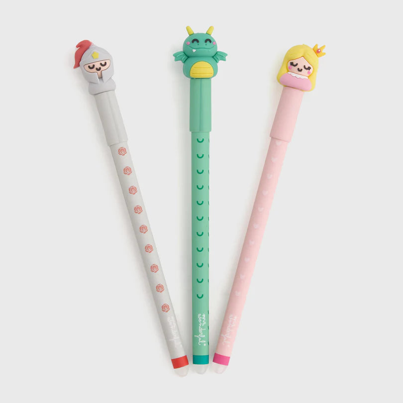 Lot de 3 stylos effaçables pour écrire des histoires mémorables