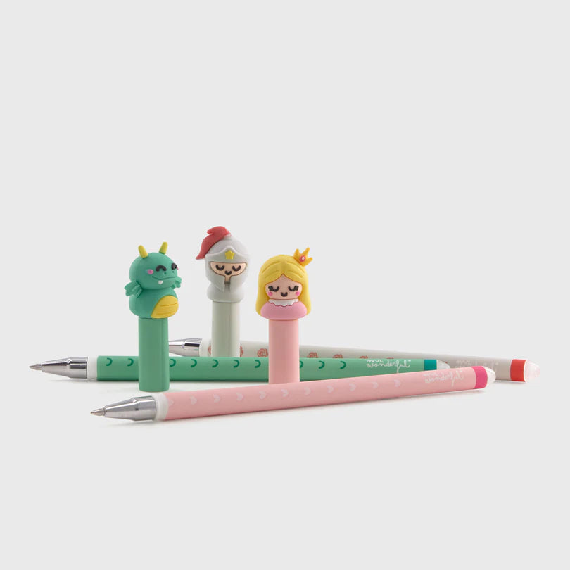 Lot de 3 stylos effaçables pour écrire des histoires mémorables