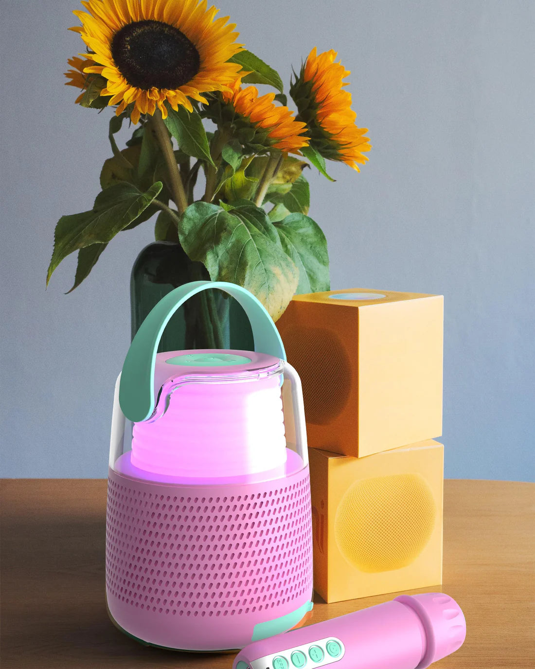 Enceinte & Karaoké - Rose