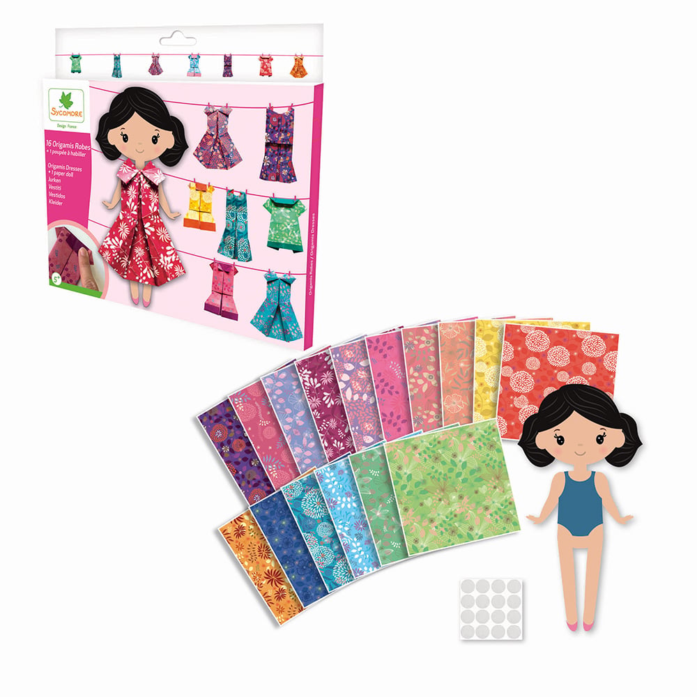 Pochette Origamis robes - SYCOMORE