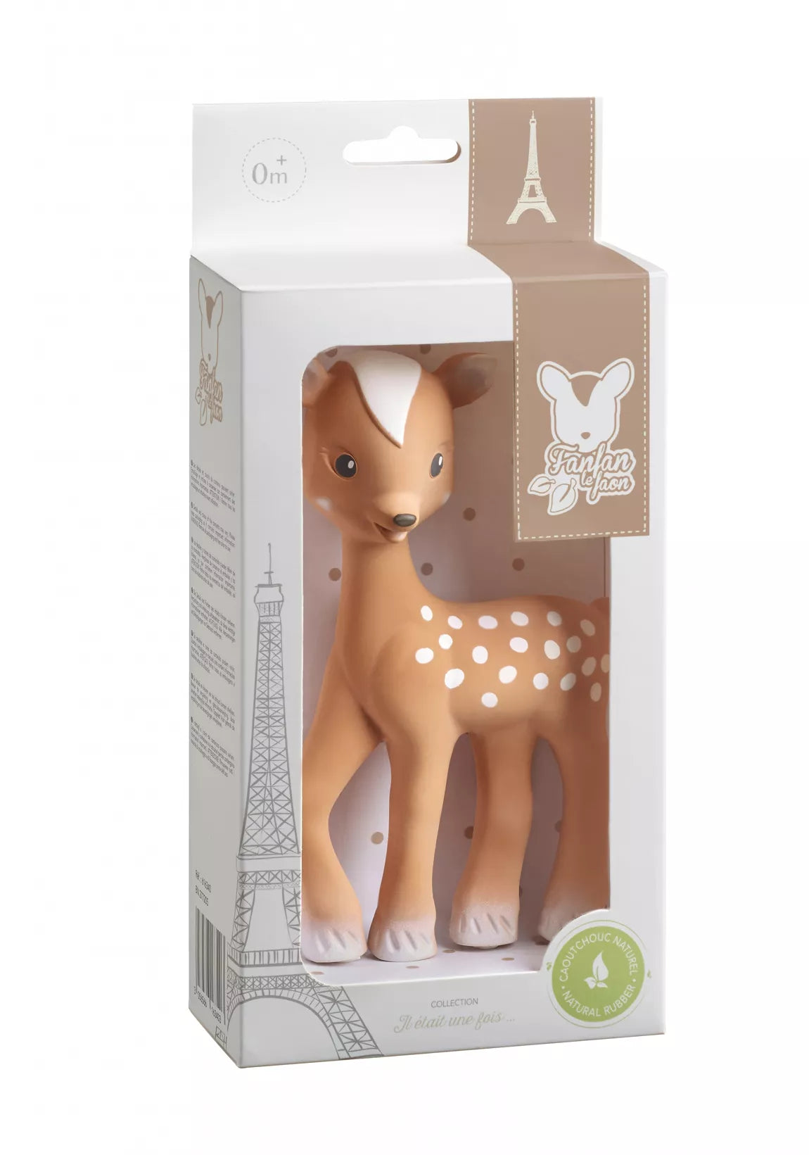 Fanfan le faon (à base de caoutchouc 100% naturel)