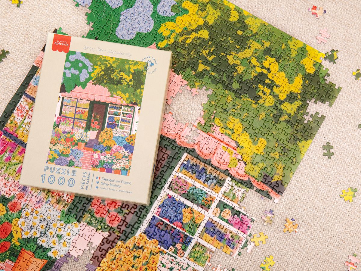 Puzzle Floral Shop par Studio Grand-Père - 1000 pièces
