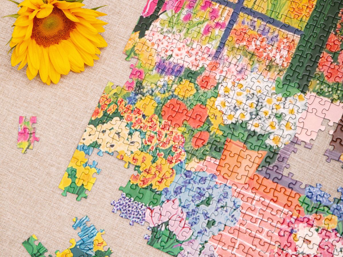 Puzzle Floral Shop par Studio Grand-Père - 1000 pièces