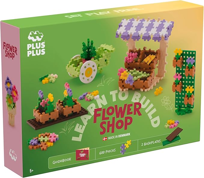 Échoppe aux fleurs 600 pièces