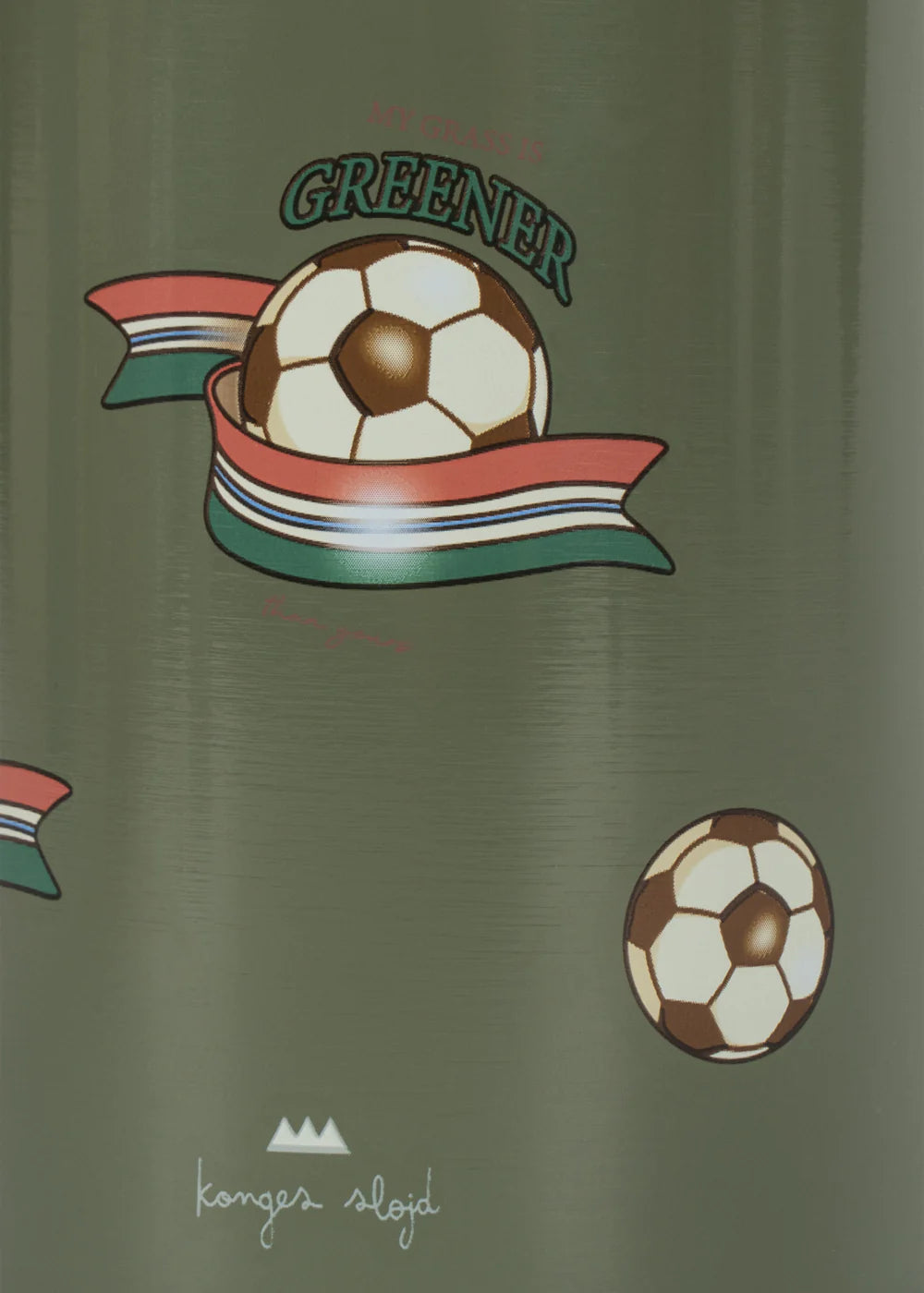 Gourde - Football vert