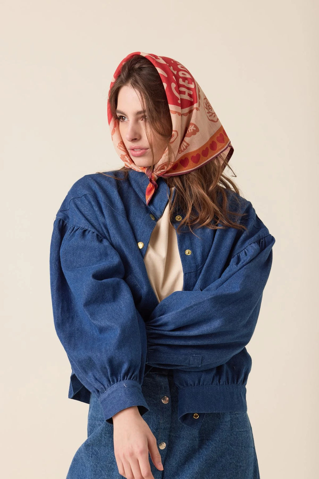 Small Foulard Mamavida - Mummy Fire