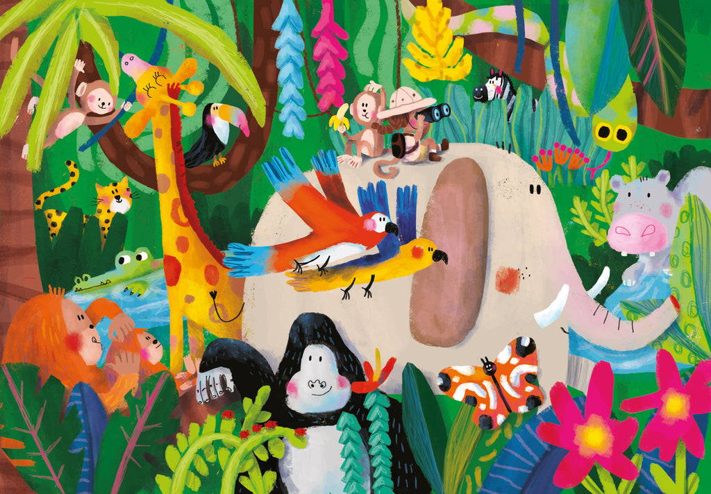 Livre puzzles en bois – Le voyage
