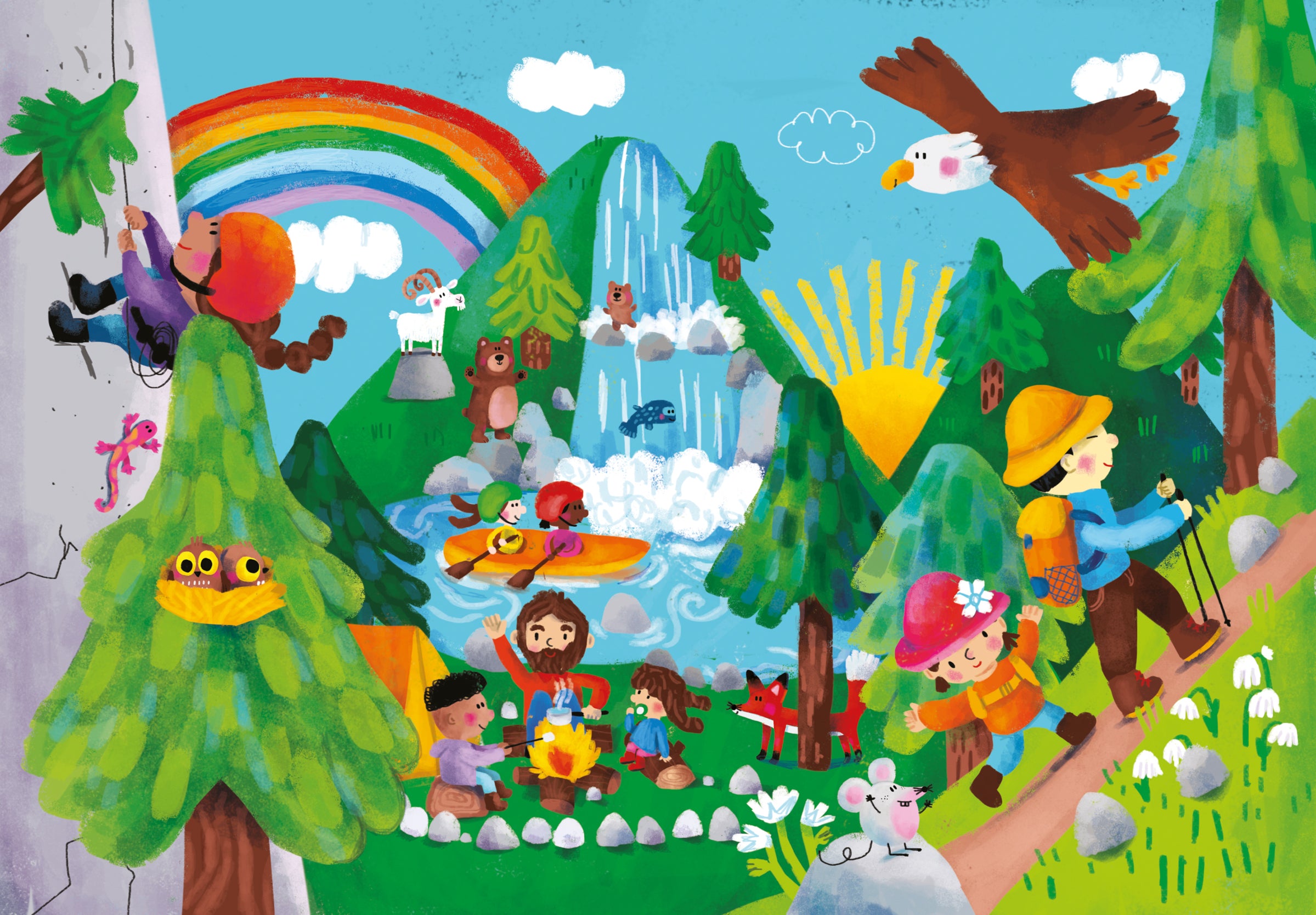 Livre puzzles en bois – Le voyage