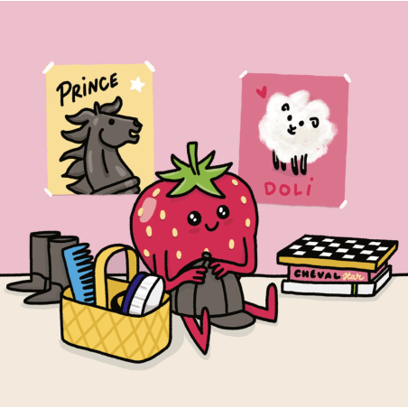 CHARLOTTE la fraise va à la ferme