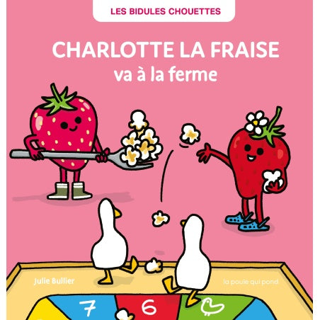 CHARLOTTE la fraise va à la ferme