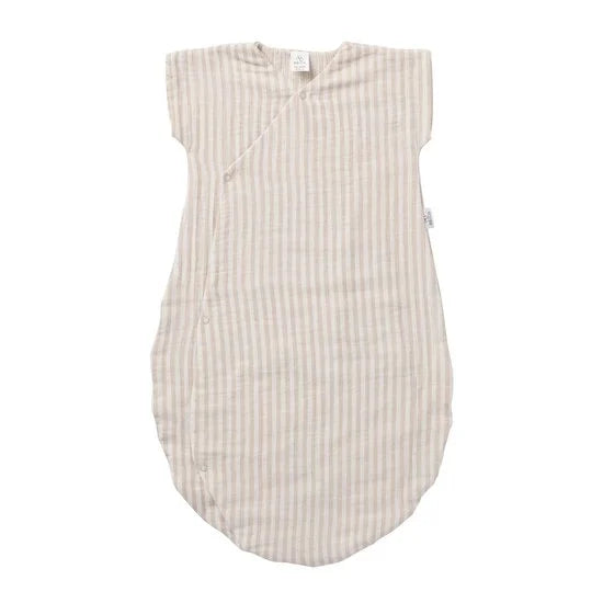 Gigoteuse d’été légère rayé galet – Soft Stripes - BB&Co
