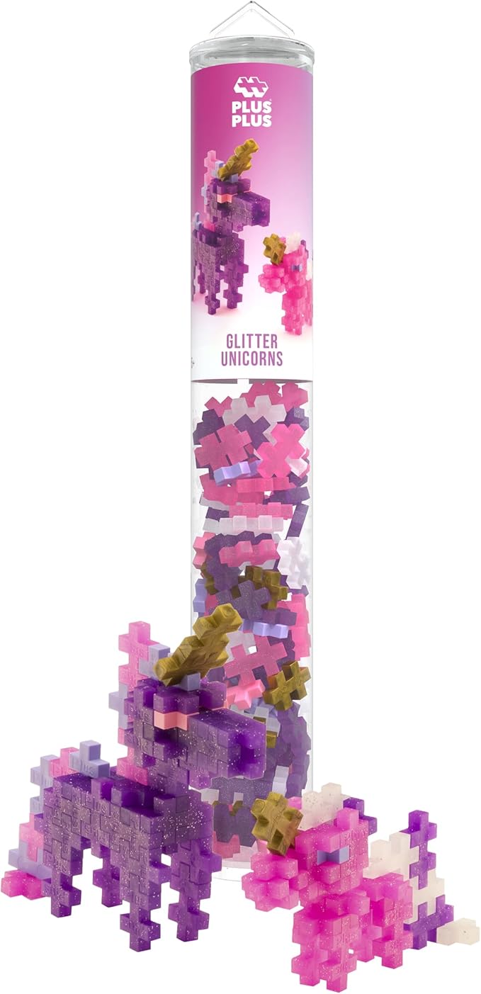 Tube Glitter Unicorns – 100 Pcs