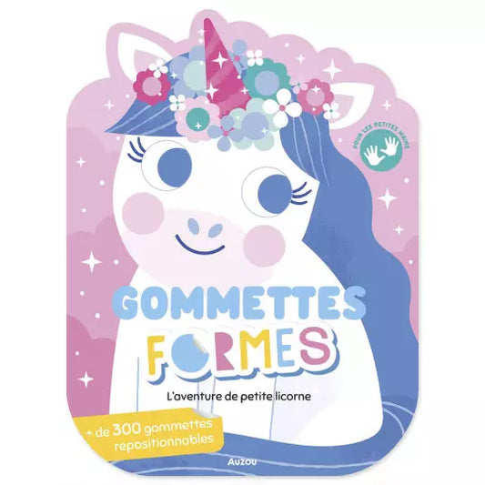 Gommettes formes - L'aventure de petite licorne