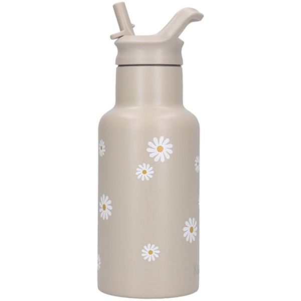 Gourde enfant pâquerettes 350 ml sable
