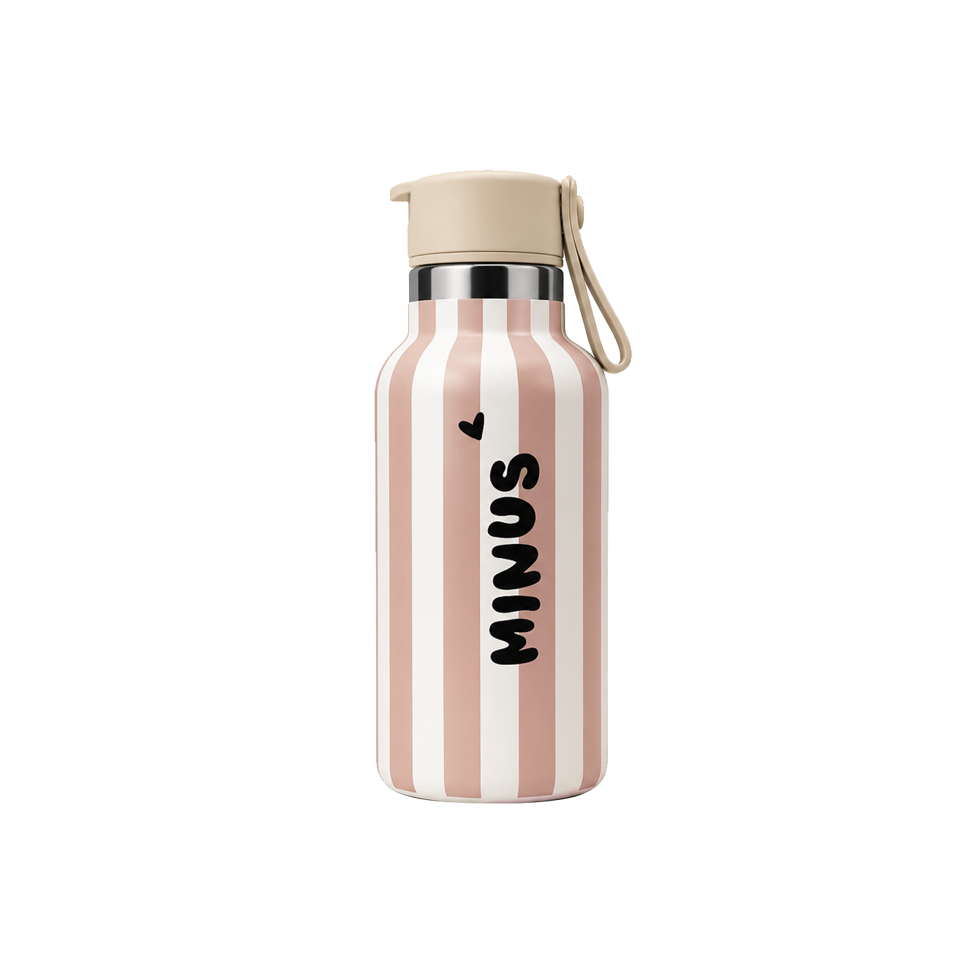 Gourde Stripe rose