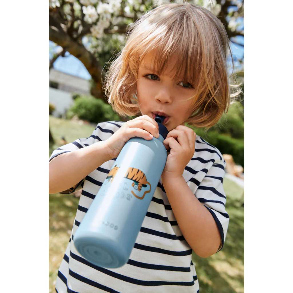 Gourde Falk 500 ml Tiger / Beach blue