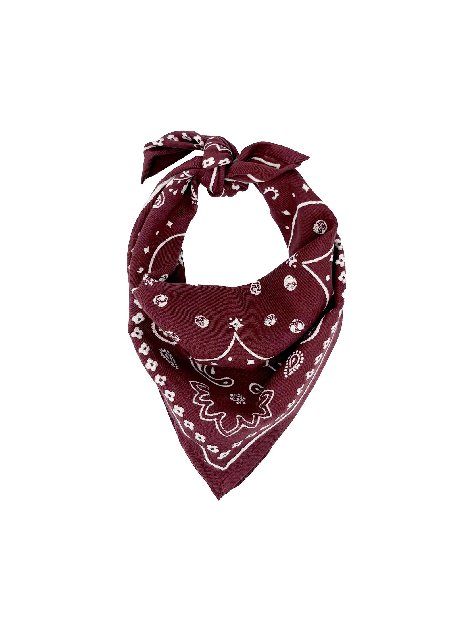 Petit foulard OSCAR - Bandana Grenat