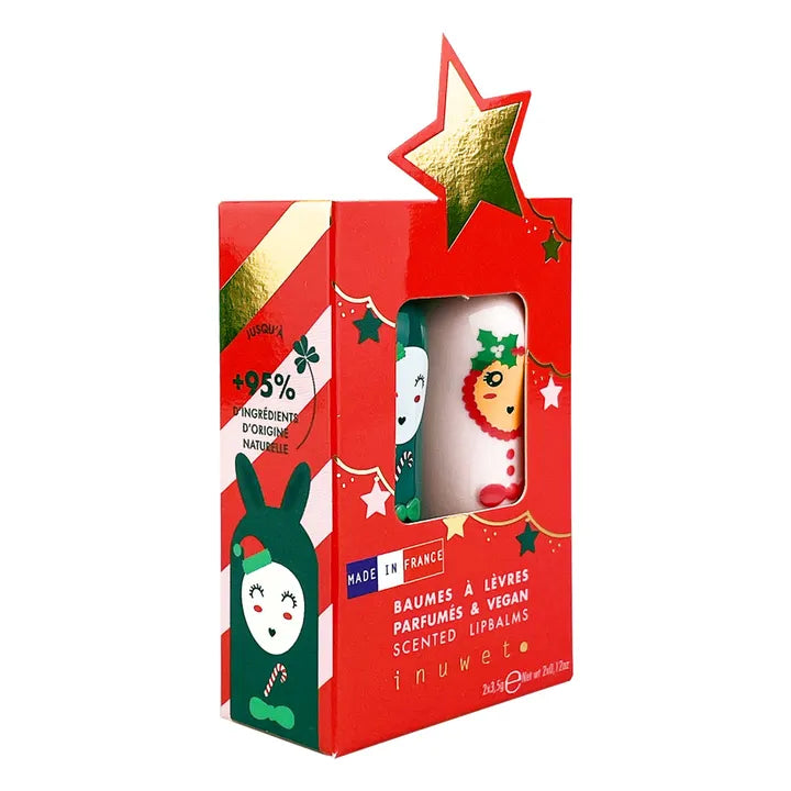 Coffret duo de baumes à lèvres Star - INUWET