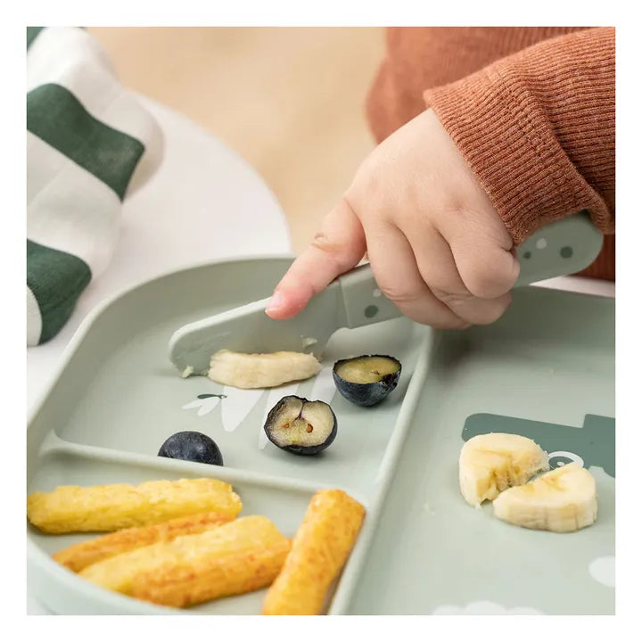 Lot de 3 Couverts Foodie - Happy Dots Vert