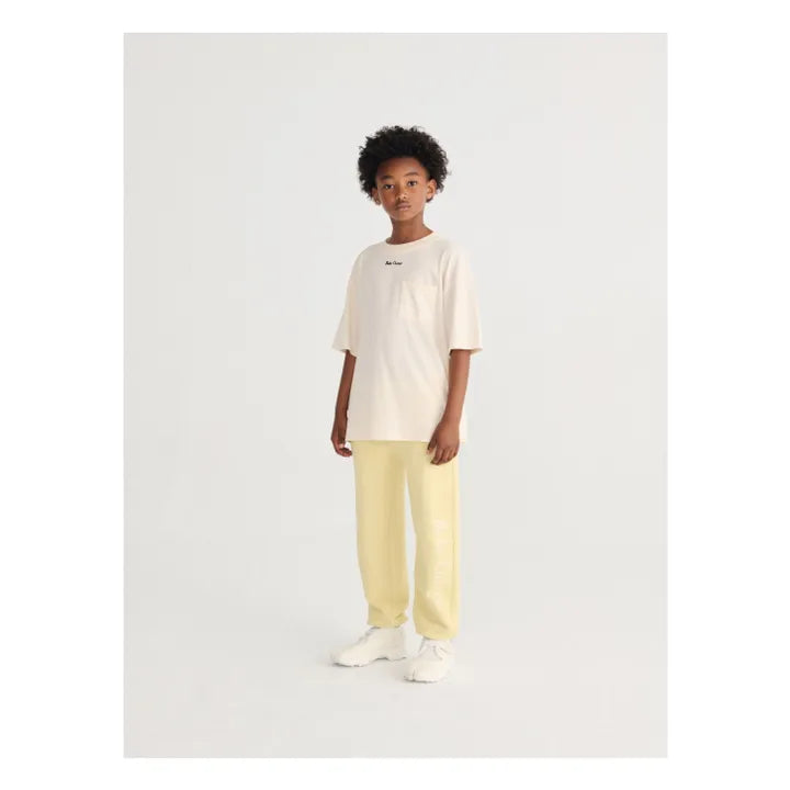 T-shirt Oversize Rapid Radish Coton Bio | Blanc - Bobo choses