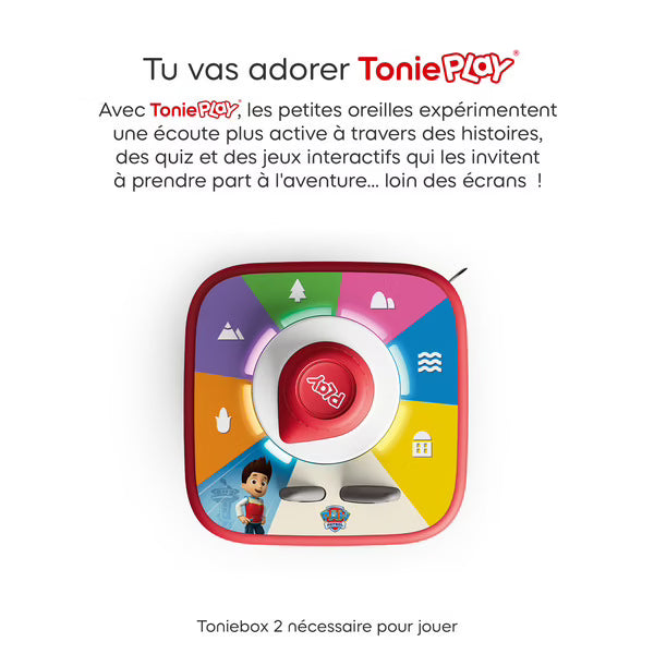 Coffret Tonieplay - Les héros de la Grande Vallée à la rescousse + Contrôleur Rouge