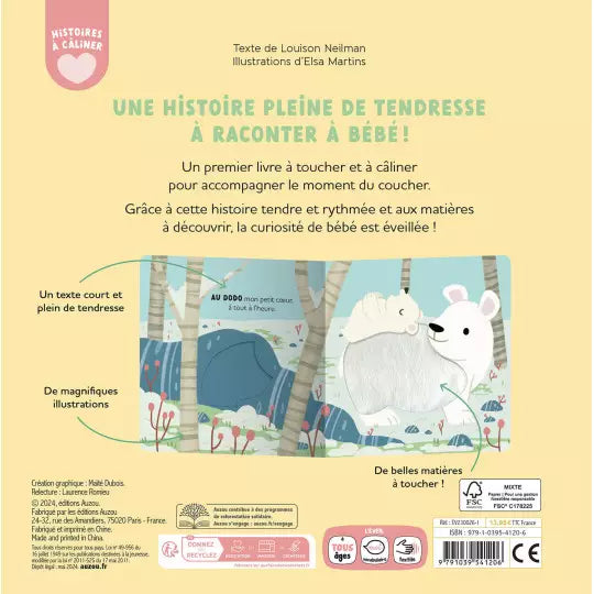 Histoires à câliner - Au dodo mon bébé