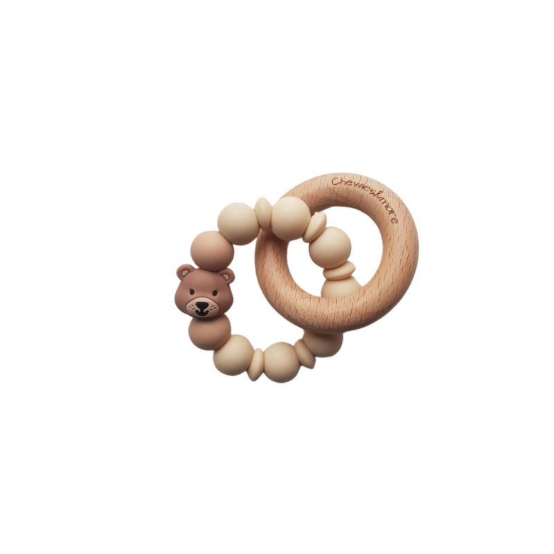 Hochet de dentition BEAR - CHEWIES & MORE