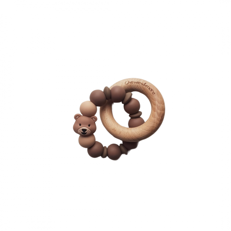 Hochet de dentition BEAR - CHEWIES & MORE